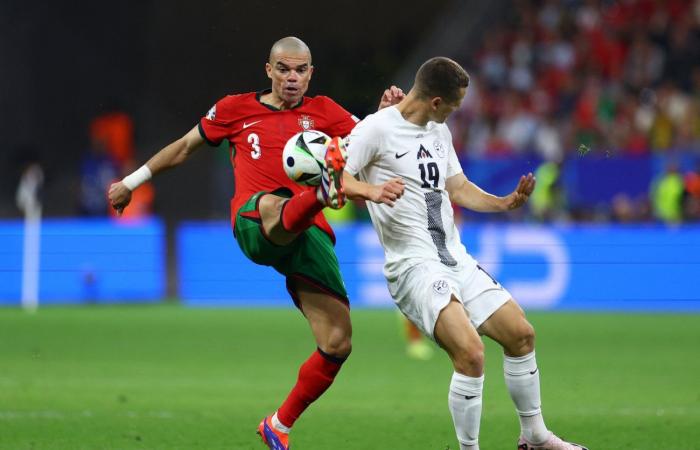 FUSSBALL (Euro 2024): Portugal besiegt Slowenien dank eines großartigen Diogo Costa