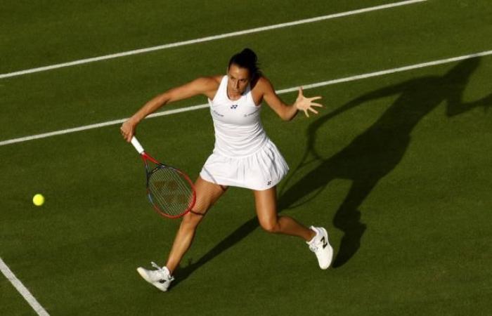 Caroline Garcia qualifizierte sich für die zweite Runde von Wimbledon