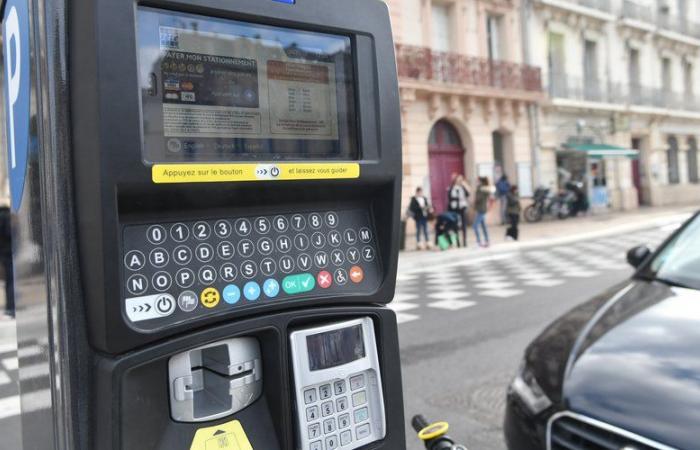 Im Stadtzentrum von Sète ist das gebührenpflichtige Parken auf der Straße auf dem Vormarsch