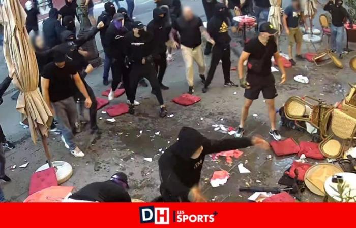 Die Flastaff-Brasserie im Herzen von Brüssel wurde vor zwei Jahren von Hooligans zerstört: Die Polizei veröffentlicht die Fotos der Täter