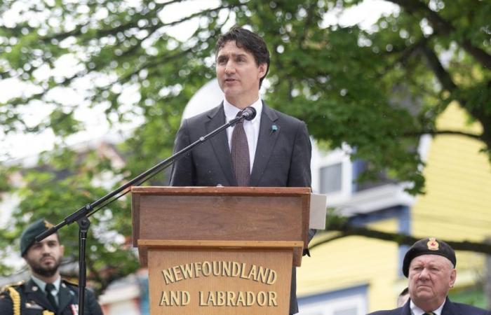 Justin Trudeau war entschlossen zu bleiben