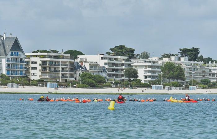 400 Schwimmer werden an diesem Wochenende in der Bucht von La Baule ins Wasser gehen