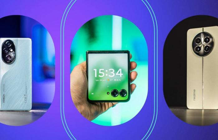 Die drei besten Smartphones, die Frandroid im Juli 2024 getestet und empfohlen hat