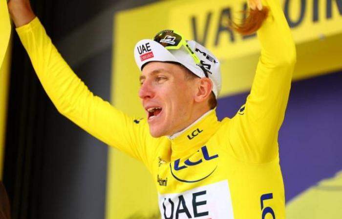 Tadej Pogacar nach seinem Sieg bei der 4. Etappe der Tour de France und seiner Wiedererlangung des Gelben Trikots: „Wir brauchten große Bälle“