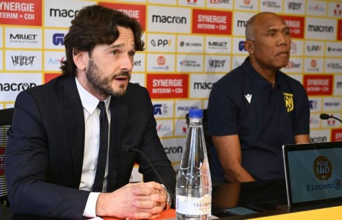 FC Nantes: Franck Kita „gelassen“ zum Zeitpunkt der Wiederaufnahme, „das Transferfenster wird lang sein“