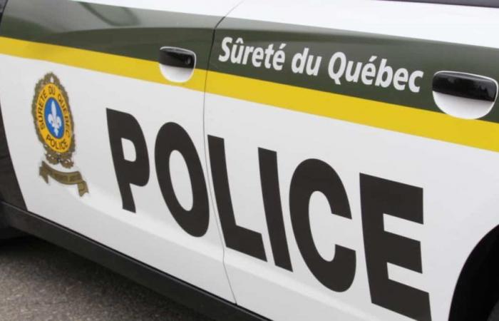 Saint-Urbain: Er greift die Polizei an, kommt von der Straße ab und sein Auto fängt Feuer