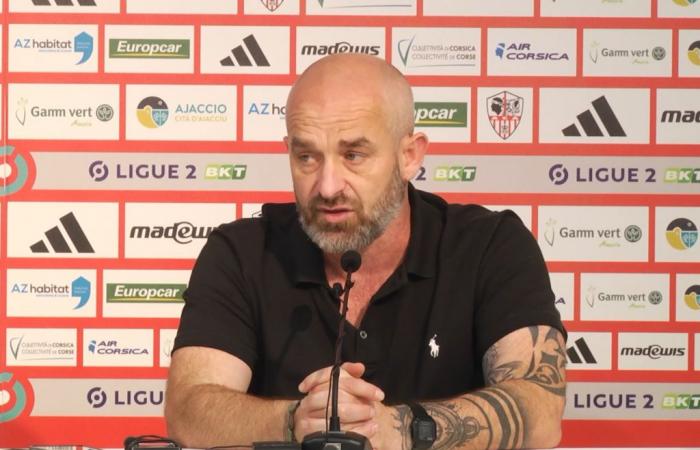 Der neue Trainer des AC Ajaccio freut sich über seine Verpflichtung: „Ich denke, es ist der ideale Verein für den heutigen Mathieu Chabert.“