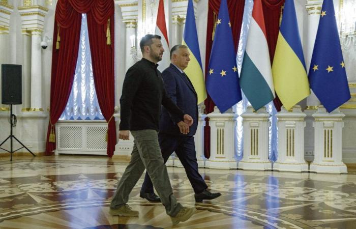 In Kiew bringt Orban, der Europäer, Viktor, den Pro-Russen, zum Schweigen