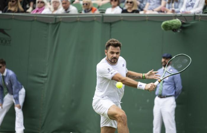 In Wimbledon übersteht Stan Wawrinka gelassen die 1. Runde