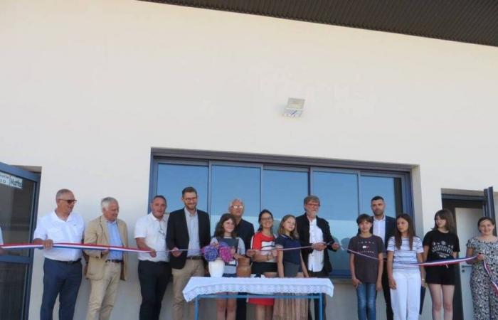In La Gacilly wurden die neuen Klassen des College Sainte-Anne eingeweiht