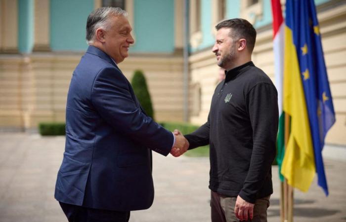 Orban fordert bei einem Besuch in Kiew von Selenskyj einen „Waffenstillstand“ mit Russland