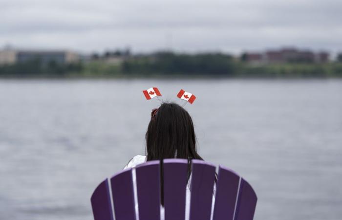 Kanada-Tag | Jung und Alt in Rot und Weiß