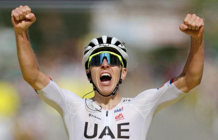 Tour de France 2024 | Stärker als Vingegaard gewinnt Pogacar die 4. Etappe und holt sich das Gelbe Trikot zurück