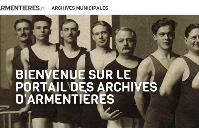 Das Portal des Armentières-Archivs erhält ein neues Gesicht