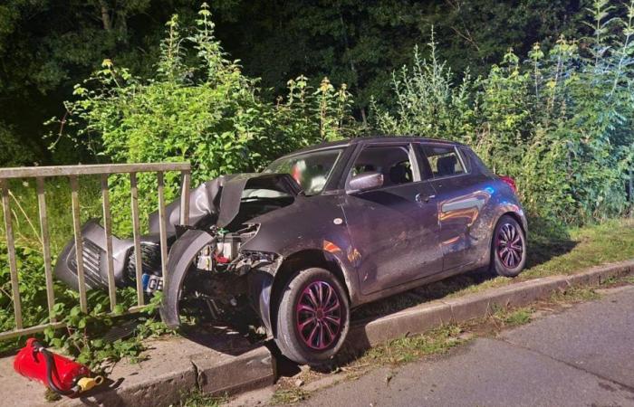 Ein Dreißigjähriger in ernstem Zustand nach einem Verkehrsunfall in Moÿ-de-l’Aisne