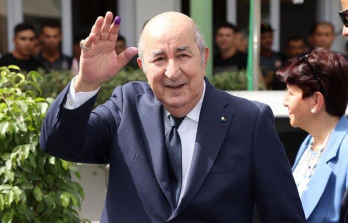 Algeriens
      Präsident
      Abdelmadjid
      Tebboune
      in
      einer
      ruhigen
      Wahl
      wiedergewählt