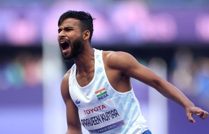 Praveen
      Kumar
      gewinnt
      Goldmedaille
      im
      Hochsprung
      mit
      asiatischem
      Rekord