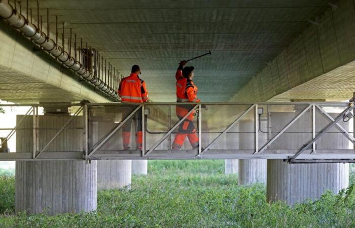 So
      werden
      Deutschlands
      Brücken
      geprüft