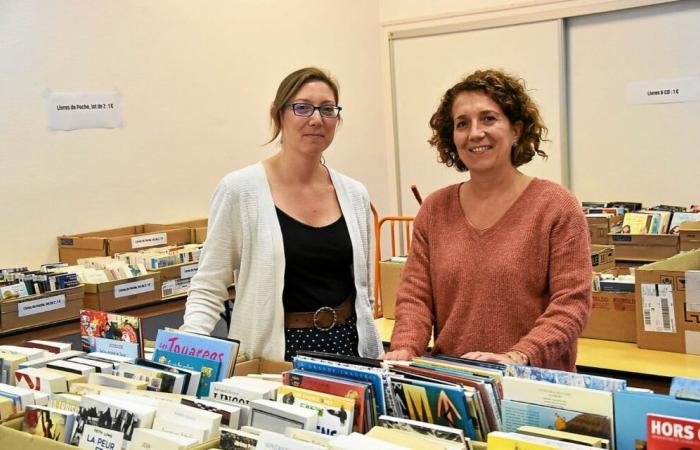 In
      Landerneau
      verkauft
      die
      Mediathek
      ihre
      freigegebenen
      Bücher