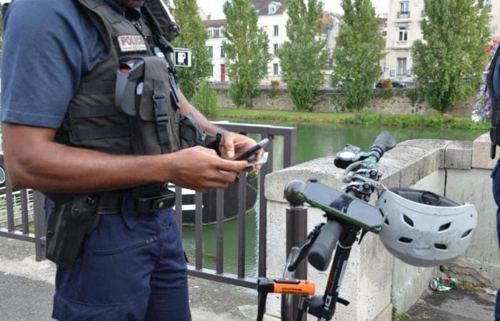 In dieser Stadt im Département Seine-et-Marne jagt die Polizei Elektroroller