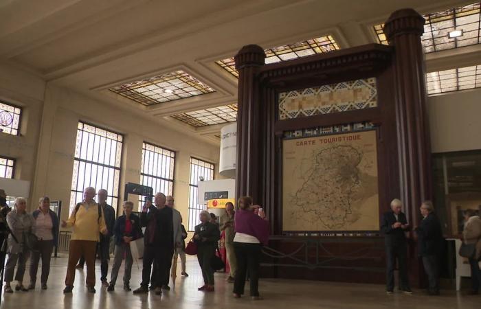 Die legendäre Holzarbeit, die aus dem Bahnhof von Limoges verschwunden ist, erlebt bei den Heritage Days ein Comeback