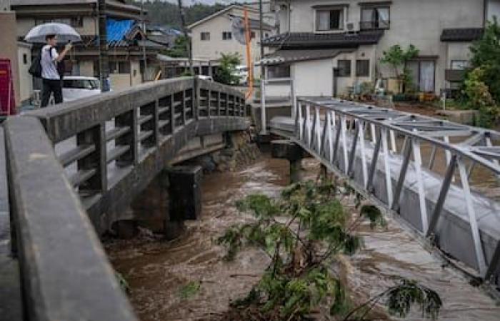 Ein Toter und sechs Vermisste in Japan nach Überschwemmungen und Erdrutschen