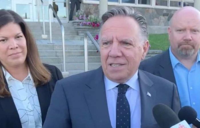 Legault erinnert sich an den Besuch von Gabriel Attal