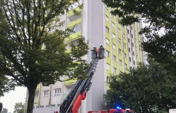 In Nantes brennt eine Wohnung in Bellevue, keine Verletzten