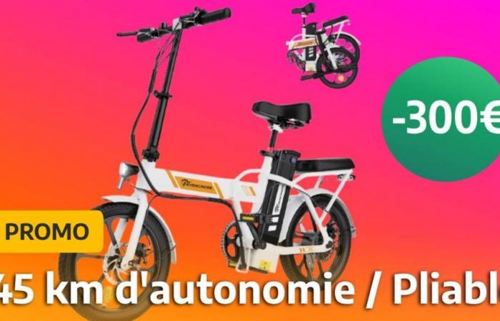 Dieses günstige faltbare Elektrofahrrad ist bei Decathlon um 300 € günstiger