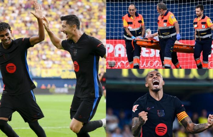 das 1×1 und die Notizen von Villarreal vs. Barcelona, ​​​​von LaLiga 2024-25