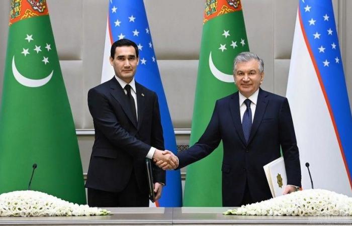 Präsidenten von Usbekistan und Turkmenistan diskutieren Stärkung der bilateralen Beziehungen