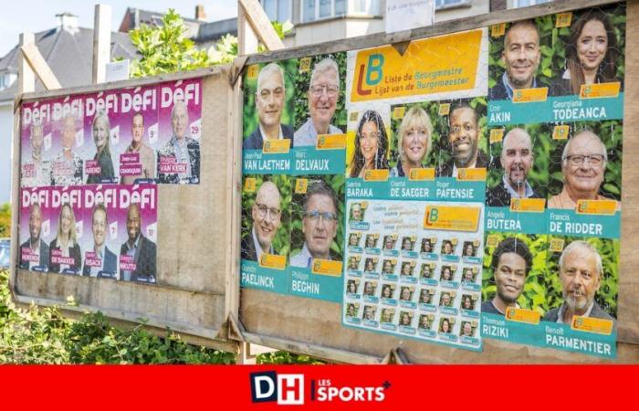 in Ganshoren nimmt die Kampagne ein schreckliches Aussehen an