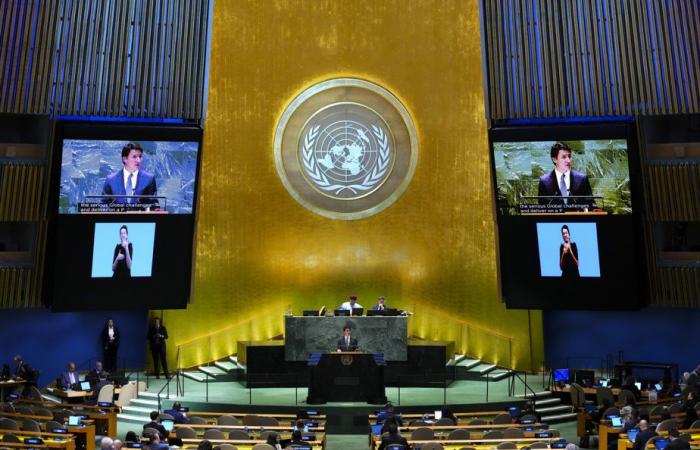 Generalversammlung der Vereinten Nationen | Justin Trudeau hält Rede zur internationalen Ordnung