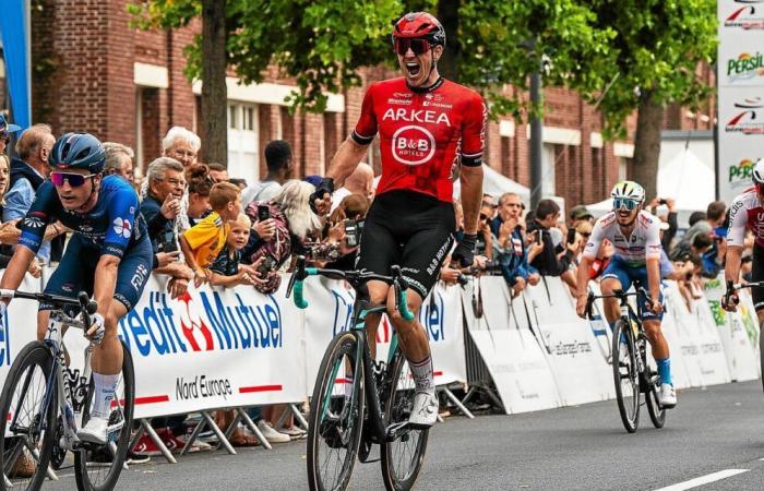 Arnaud Démare (Arkéa-B & B Hotels) gewinnt Paris-Chauny vor Paul Penhoët!