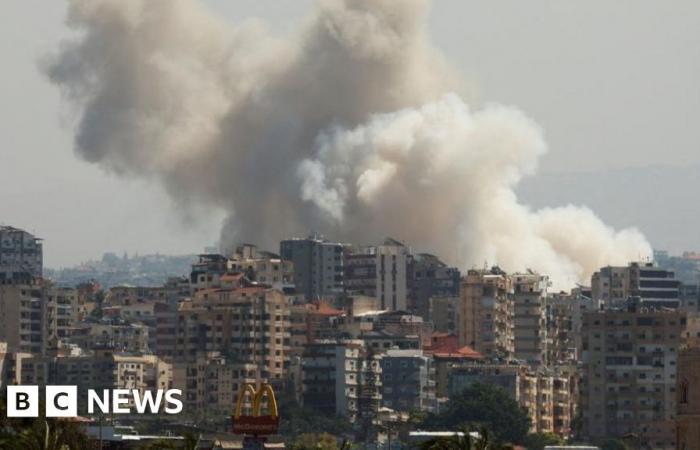 Bei israelischen Luftangriffen sterben im Libanon 492 Menschen