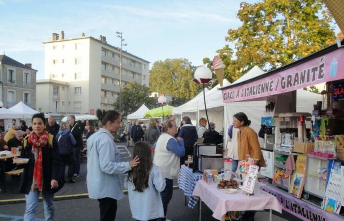 Wiederbelebung des Nachtmarktes am Place Sainte-Anne