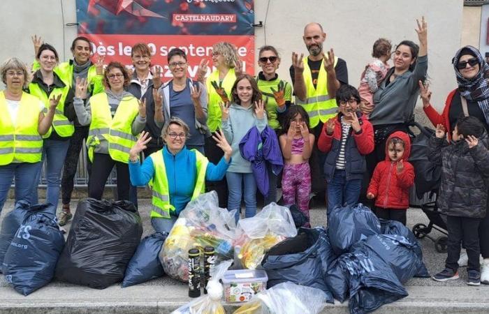 Der Clean Up the Planet Day war in Castelnaudary ein großer Erfolg