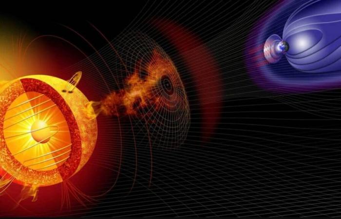 Geomagnetischer Sturm von der Sonne trifft heute Nacht die Erde