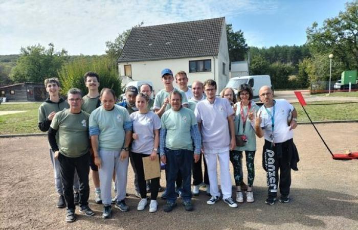 Ein Tag mit angepassten Sportarten im Zentrum Girard de Roussillon