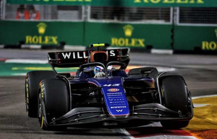 Formel 1 | Williams F1 „verbesserte Leistung“ in Singapur