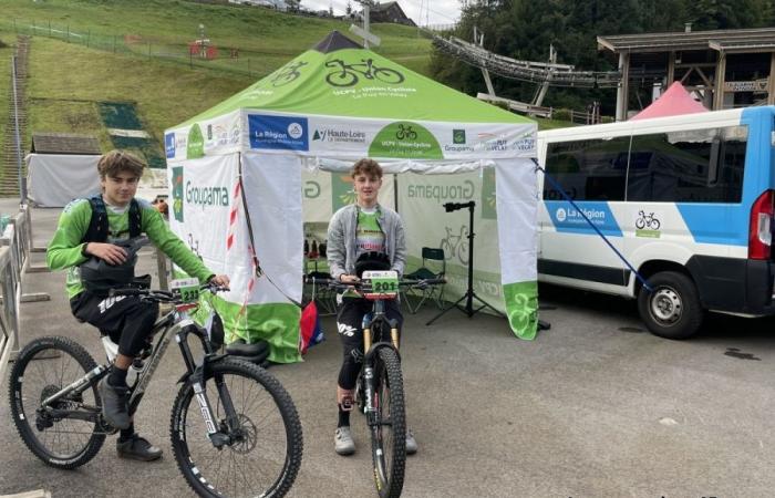 Der Radsportverband Puy-en-Velay glänzt bei den französischen Mountainbike-Cups