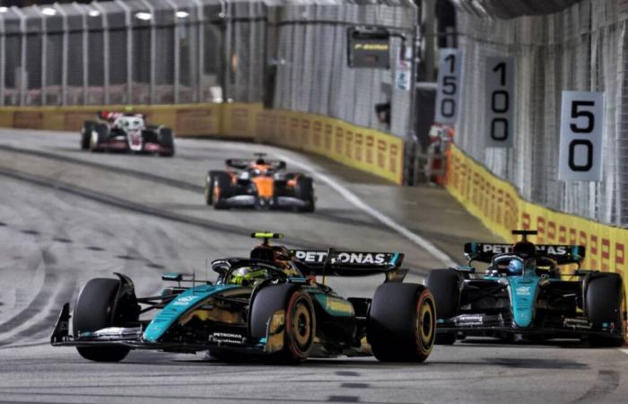 Hamilton kritisiert Mercedes-Strategie in Singapur