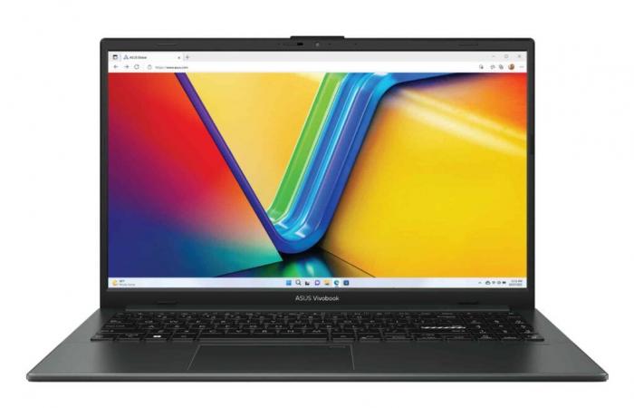 Asus VivoBook 15 S1504FA, günstiger Nomad-Laptop 10h Diskretes Schwarz 15″ Dünn und Leicht AMD Ryzen 5 im Paket mit Tasche und Maus – LaptopSpirit