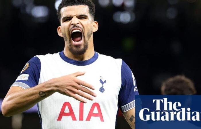 Solanke singt, als die Spurs sich von der Roten Karte von Dragusin erholen und an Qarabag vorbeikommen