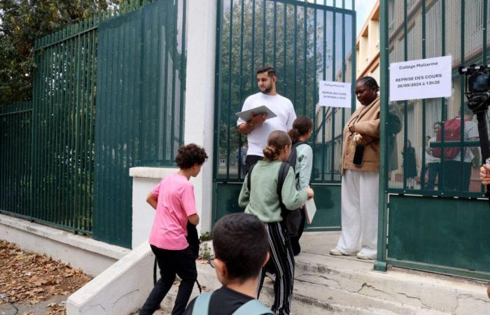 In Marseille warnt eine Hochschule in den nördlichen Bezirken vor dem Druck des Drogenhandels