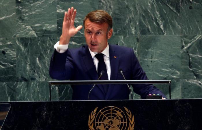 Für Emmanuel Macron hat der Konflikt bei den Vereinten Nationen „zu lange gedauert“