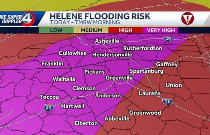 Tornado-Warnung für mehrere Landkreise im Upstate herausgegeben