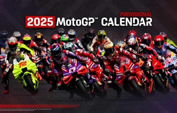 Hier ist der MotoGP™-Kalender 2025