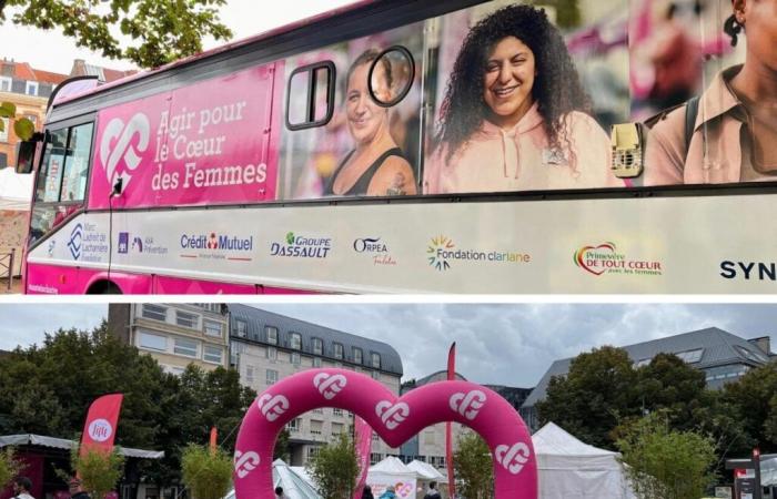 Screening. Der Women’s Heart-Bus ist drei Tage lang in Lille