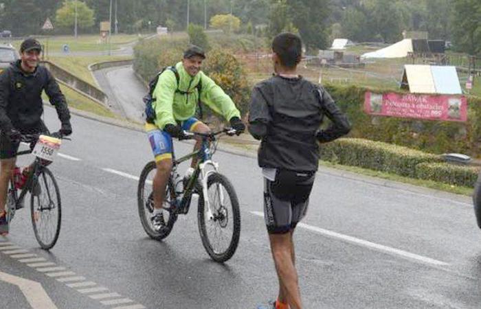 Dider Cretin möchte die 100 km von Millau absolvieren … rückwärts